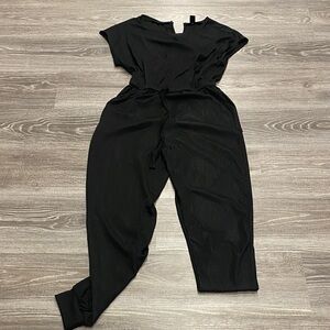 SHEIN Classic Black Jumpsuit